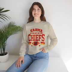 Karma is the Guy on the Chief  Sweatshirt , Taylor lover Sweatshirt