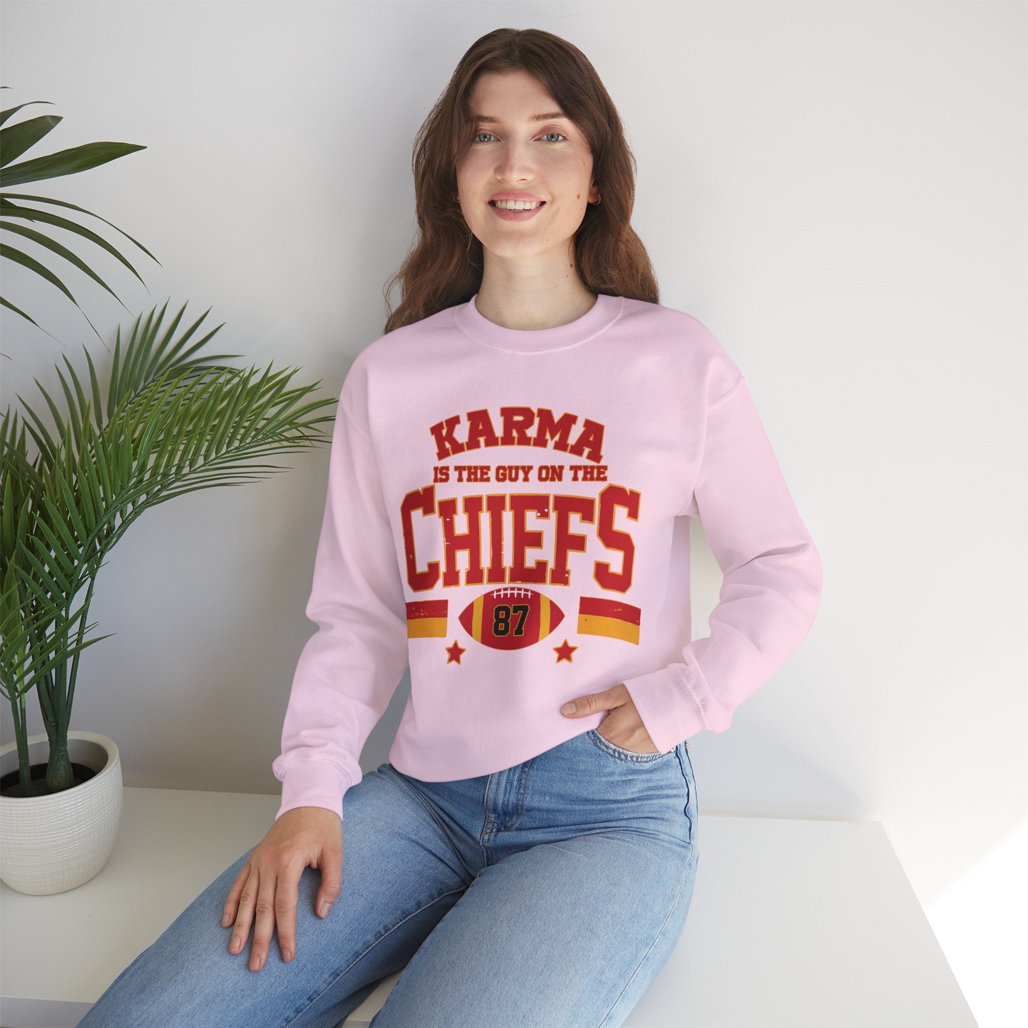 Karma is the Guy on the Chief  Sweatshirt , Taylor lover Sweatshirt