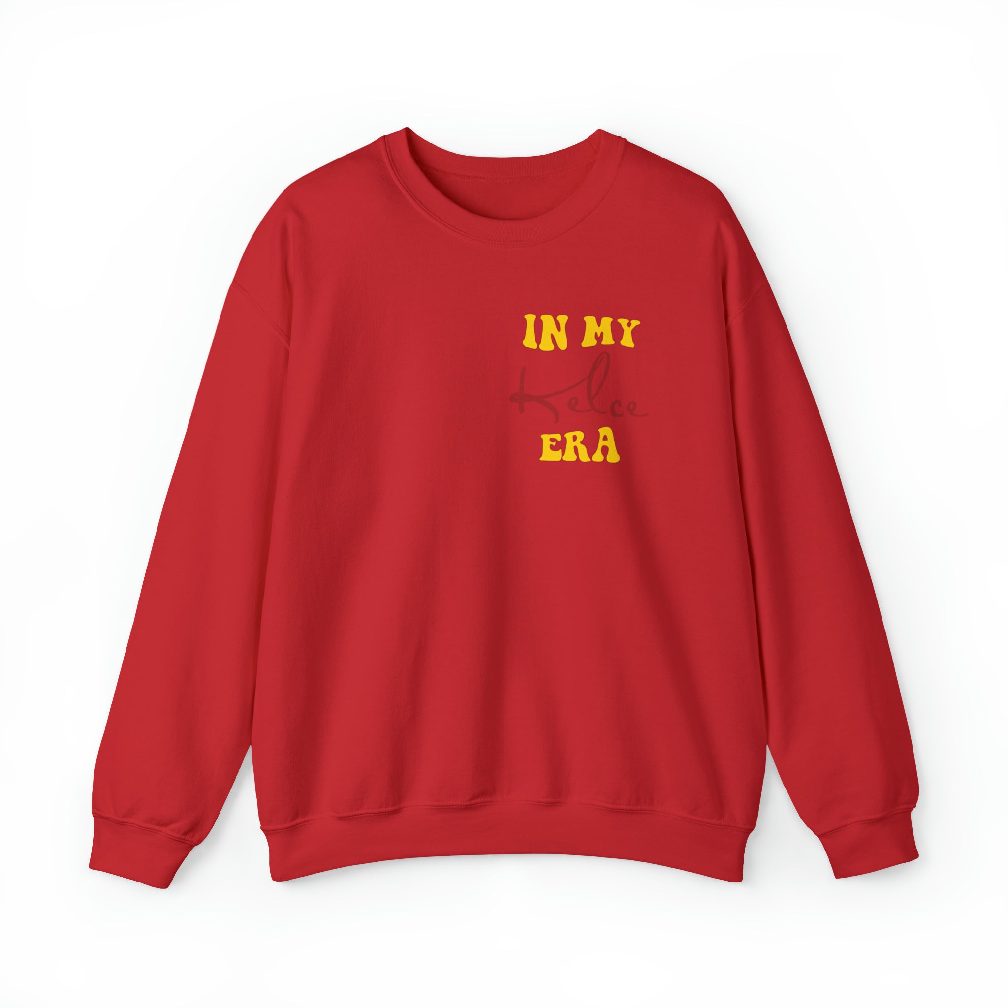 In My Kelce Era Shirt Chief Era crewneck NOT REAL SEQUIN, taylor Swift kelce lover tee Kc Football Sweatshirt Kelce The Eras Tour Funny Football Tee