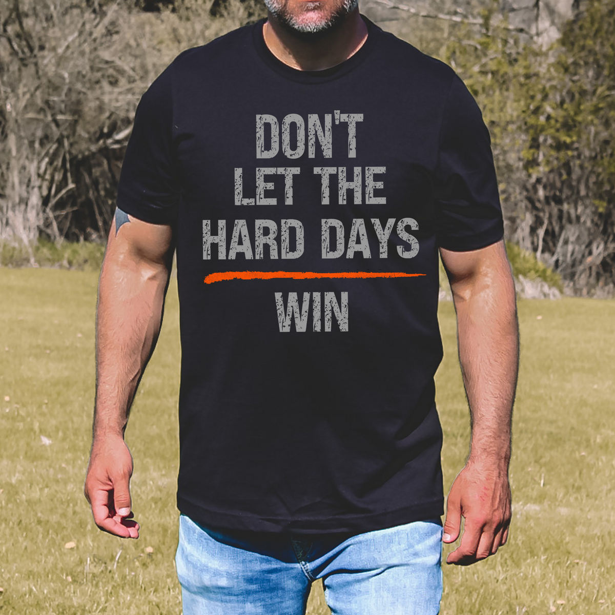 Don't let hard days Win shirt Mental health Matters shirt Veteran mental health shirt you are not Alone