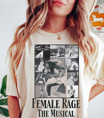 Female Rage The Musical Shirt, , Eras Tour Paris, TTPD Setlist Tee, Viral Exclusive taylor shirt