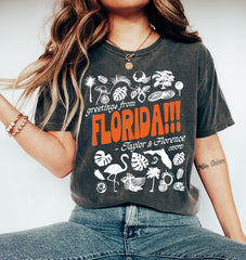 Tortured Poets T-Shirt, Taylor Florence Tropical Aesthetic Swiftie Gift, Swift Version Taylor's TTPD Tee, Swiftie Gift, Florida Tee