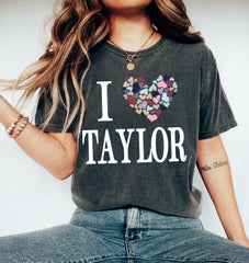 i love taylor shirt, Era tour inspired Shirt i heart taylor Swifties shirt