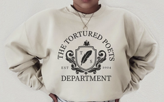 Taylor Swift The Tortured Poets Department Sweatshirt, Swiftie Sweatshirt, Swiftie Gift Hoodies 4XL 5XL Plus Size Sweater