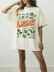 Tortured Poets T-Shirt, Taylor Florence Tropical Aesthetic Swiftie Gift, Swift Version Taylor's TTPD Tee, Swiftie Gift, Florida Tee