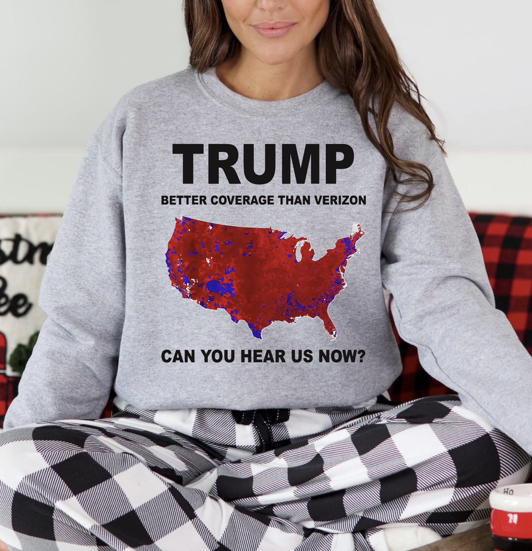 Trump Better Coverage Than Verizon Shirt, Trump Can You Hear Us Now Shirt, Trendy Trump Shirt, Trump Won Shirt, Trump 47 Shirt, President 47