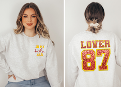 In My Kelce Era Shirt Chief Era crewneck NOT REAL SEQUIN, taylor Swift kelce lover tee Kc Football Sweatshirt Kelce The Eras Tour Funny Football Tee