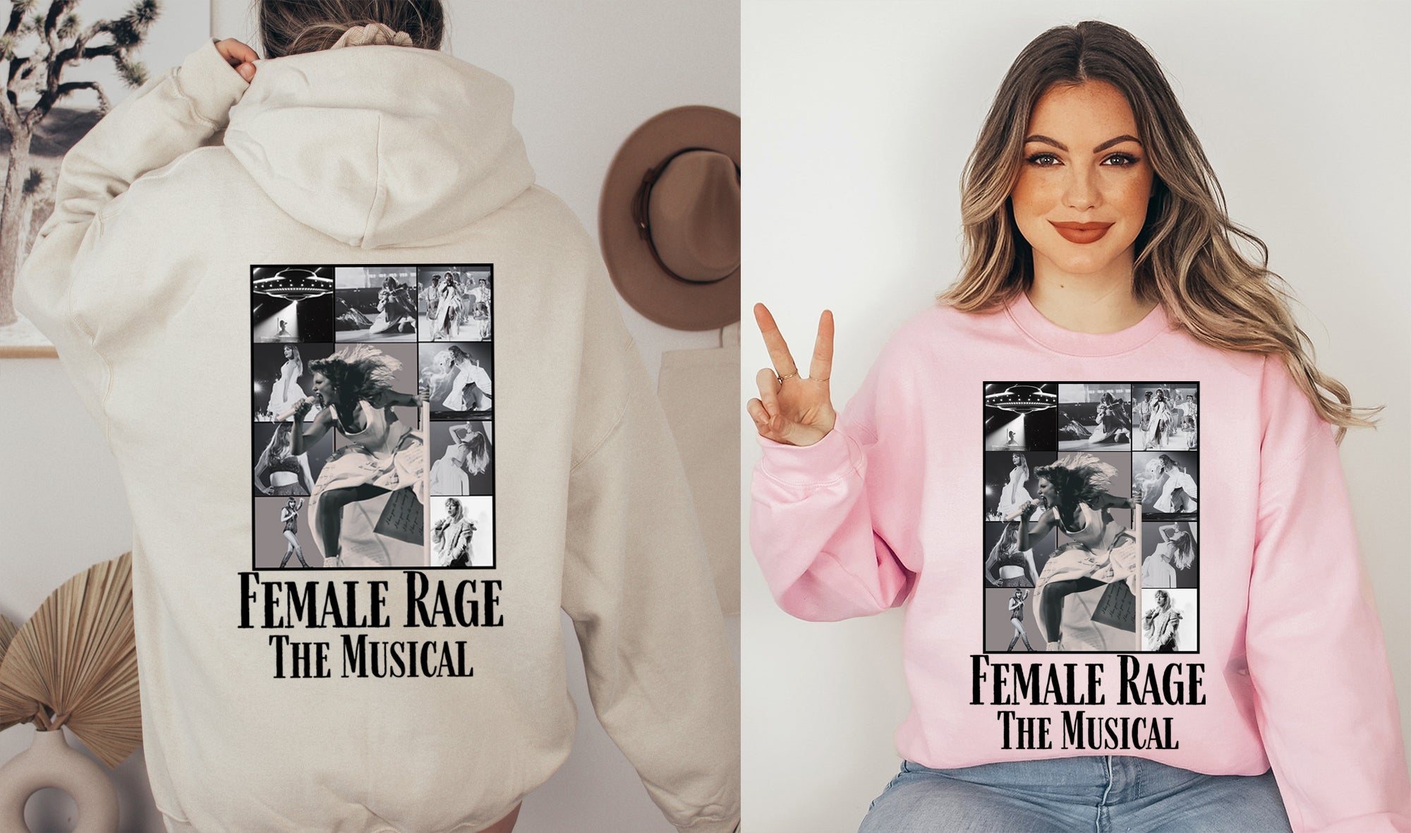 Female Rage The Musical Shirt, , Eras Tour Paris, TTPD Setlist Tee, Viral Exclusive taylor shirt