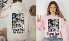 Female Rage The Musical Shirt, , Eras Tour Paris, TTPD Setlist Tee, Viral Exclusive taylor shirt