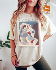 Down Bad Shirt Taylor Swift TTPD Shirt Eras Tour Merch Taylor Swiftie Merch ORGINAL Design Fck It If I Can't Have Us