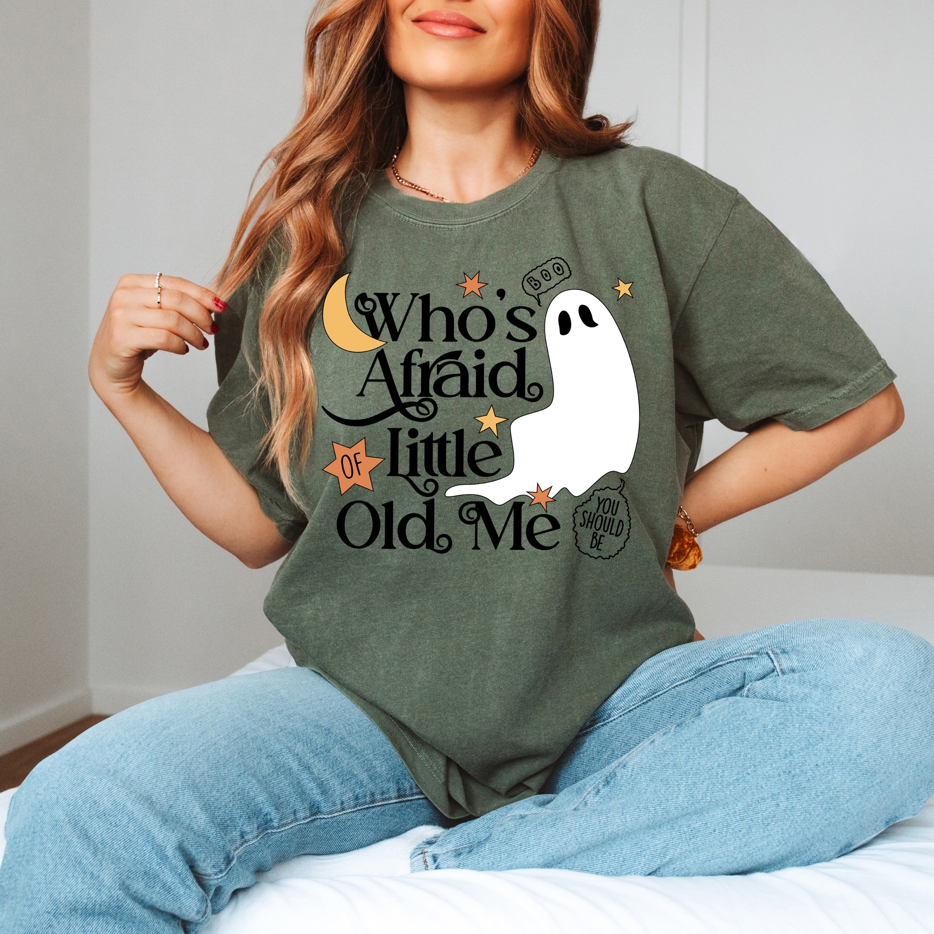 Whos Afraid of a little Old Me halloween Shirt for Swiftie Fans