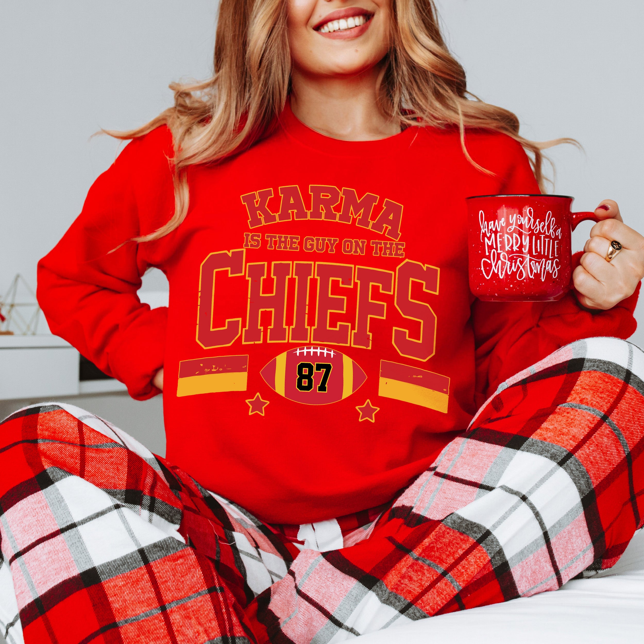 Karma is the Guy on the Chief  Sweatshirt , Taylor lover Sweatshirt